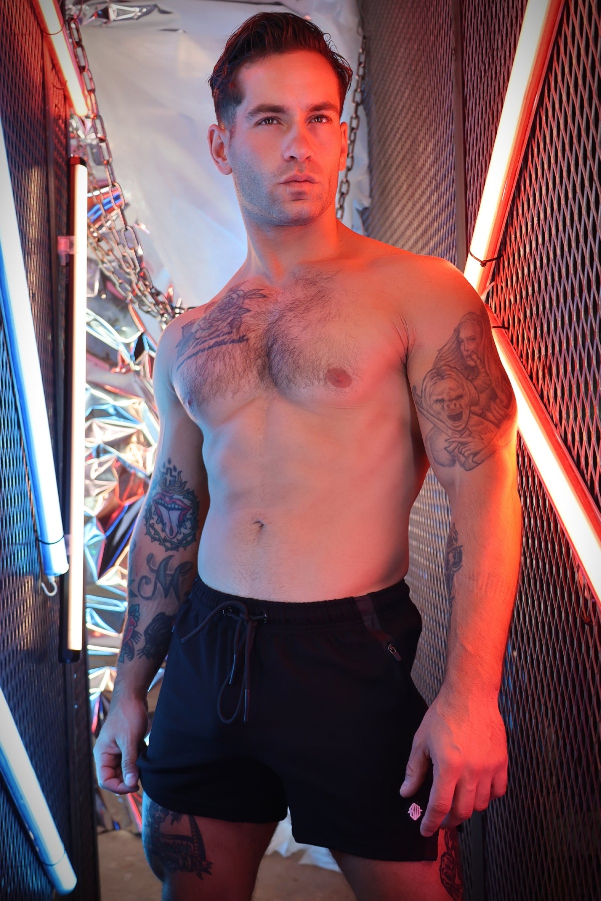 Breedwell Sweat and Sin Shorts Black
