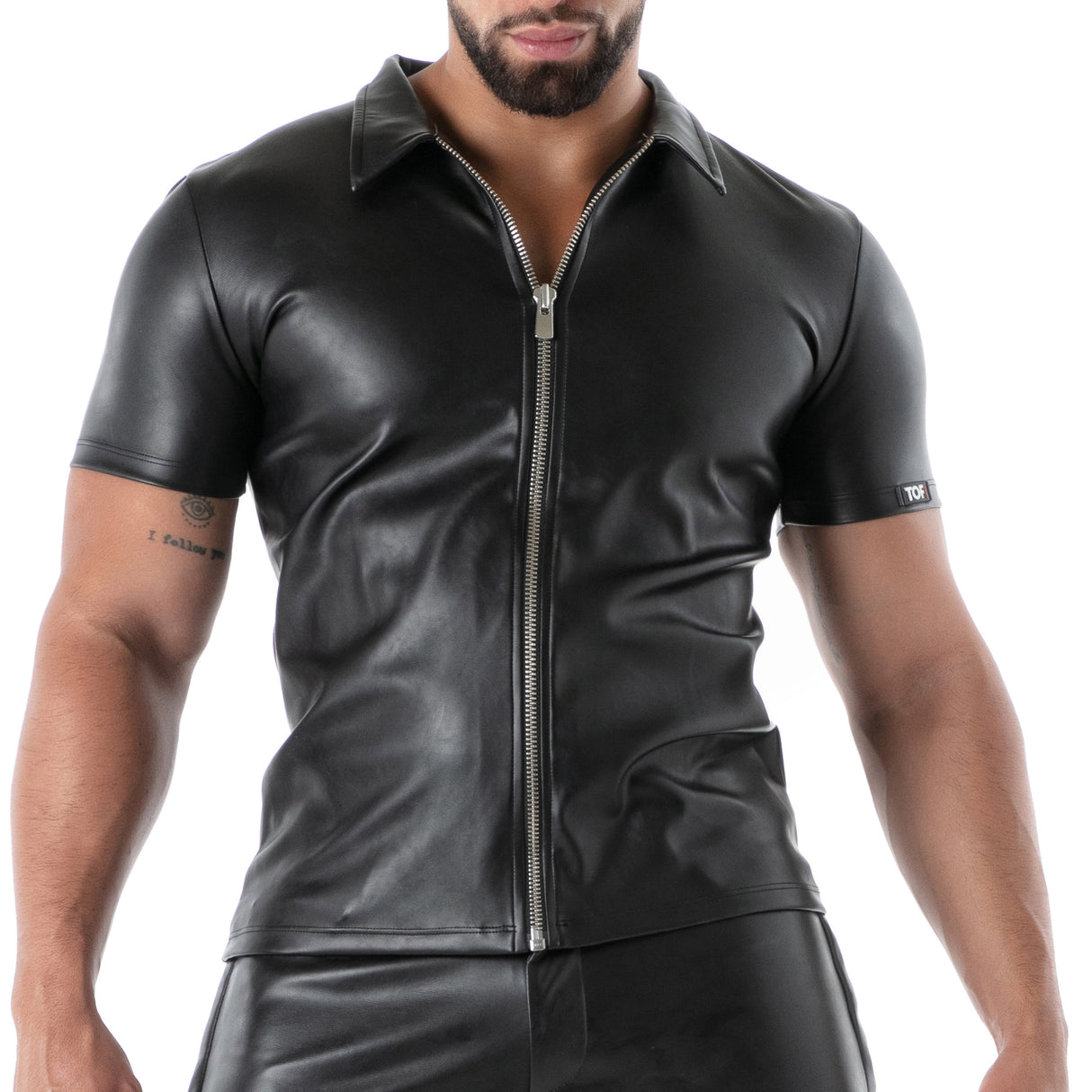TOF Paris Kinky Zipped Vest Black