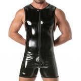 TOF Paris Vinyl Full Zipped Body Black