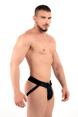 ROK Industrial Jockstrap Black Military Green