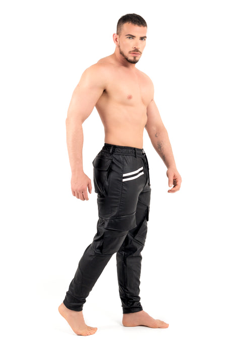 ROK Industrial Cargo Pants Black White