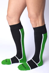 Cellblock 13 Take Down Knee High Socks Green