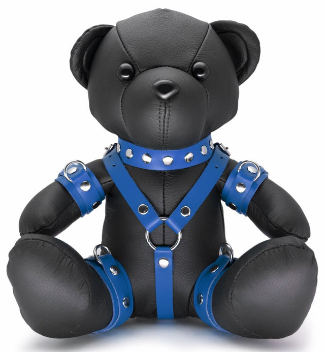 The Red Leather BDSM Bear Bendy Blue