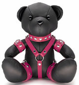 The Red Leather BDSM Bear Bendy Pink