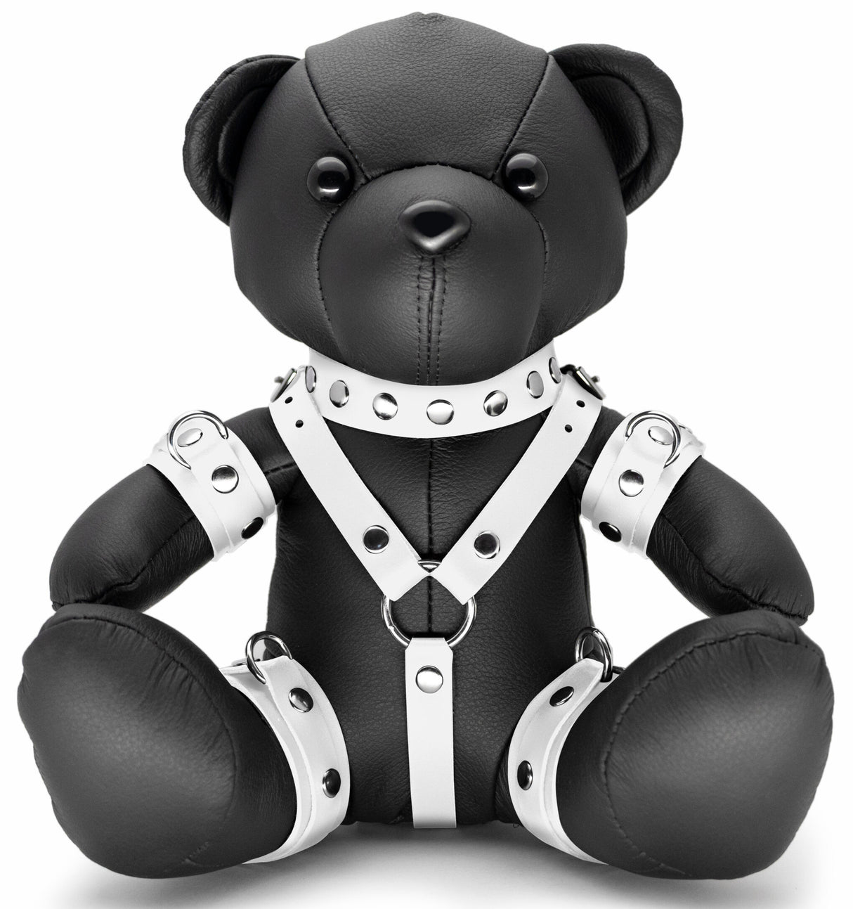 The Red Leather BDSM Bear Bendy White