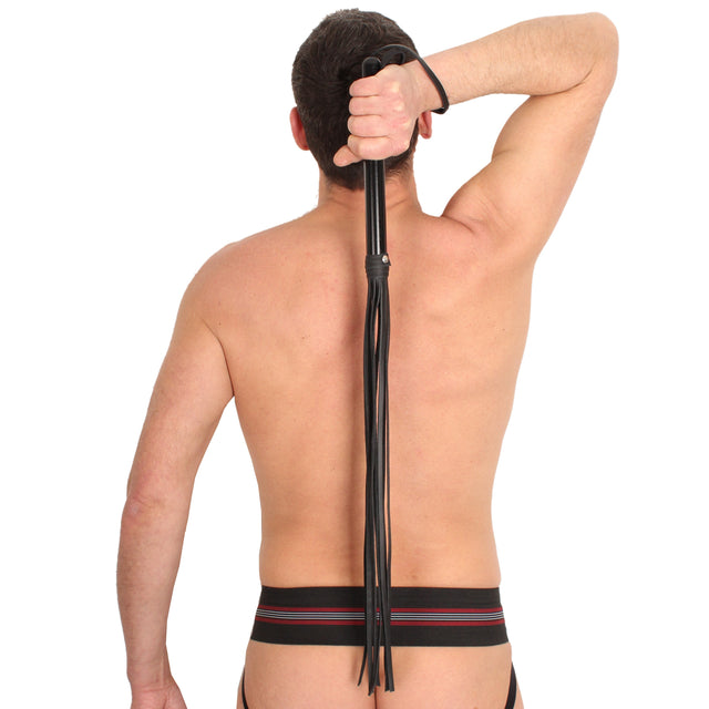 The Red Leather Flogger 75cm