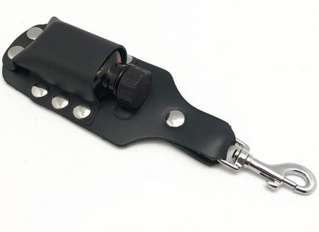 The Red Leather Poppers Harness Small