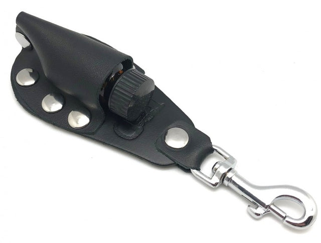 The Red Leather Poppers Harness Large