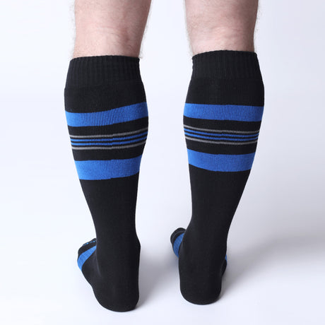 Cellblock 13 Tight End Shadow Socks Black Blue