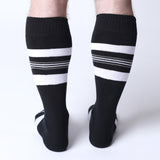 Cellblock 13 Tight End Shadow Socks Black White