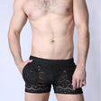 Timoteo Palmero Mesh Short Black