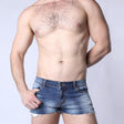 Timoteo Santorini Denim Short Indigo