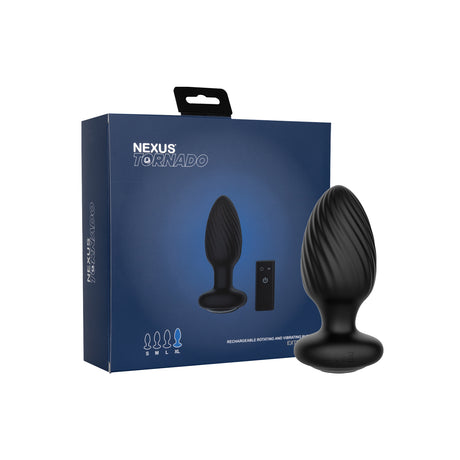 Nexus Tornado Rotating Butt Plug with Remote XL