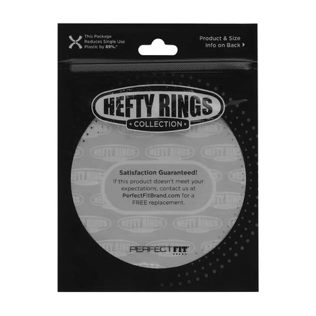 Perfect Fit Hefty Classic Cock Ring 1.4" Black