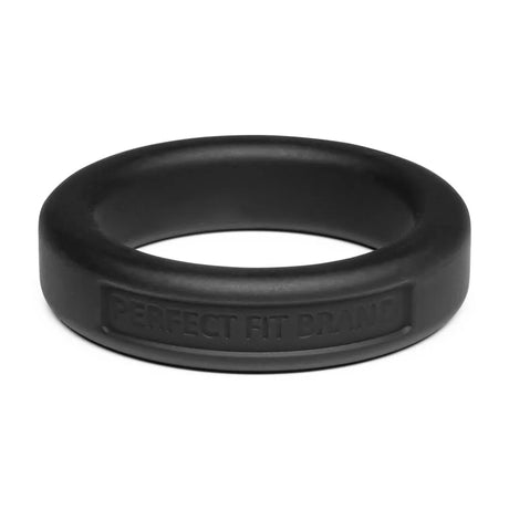 Perfect Fit Hefty Classic Cock Ring 1.4" Black