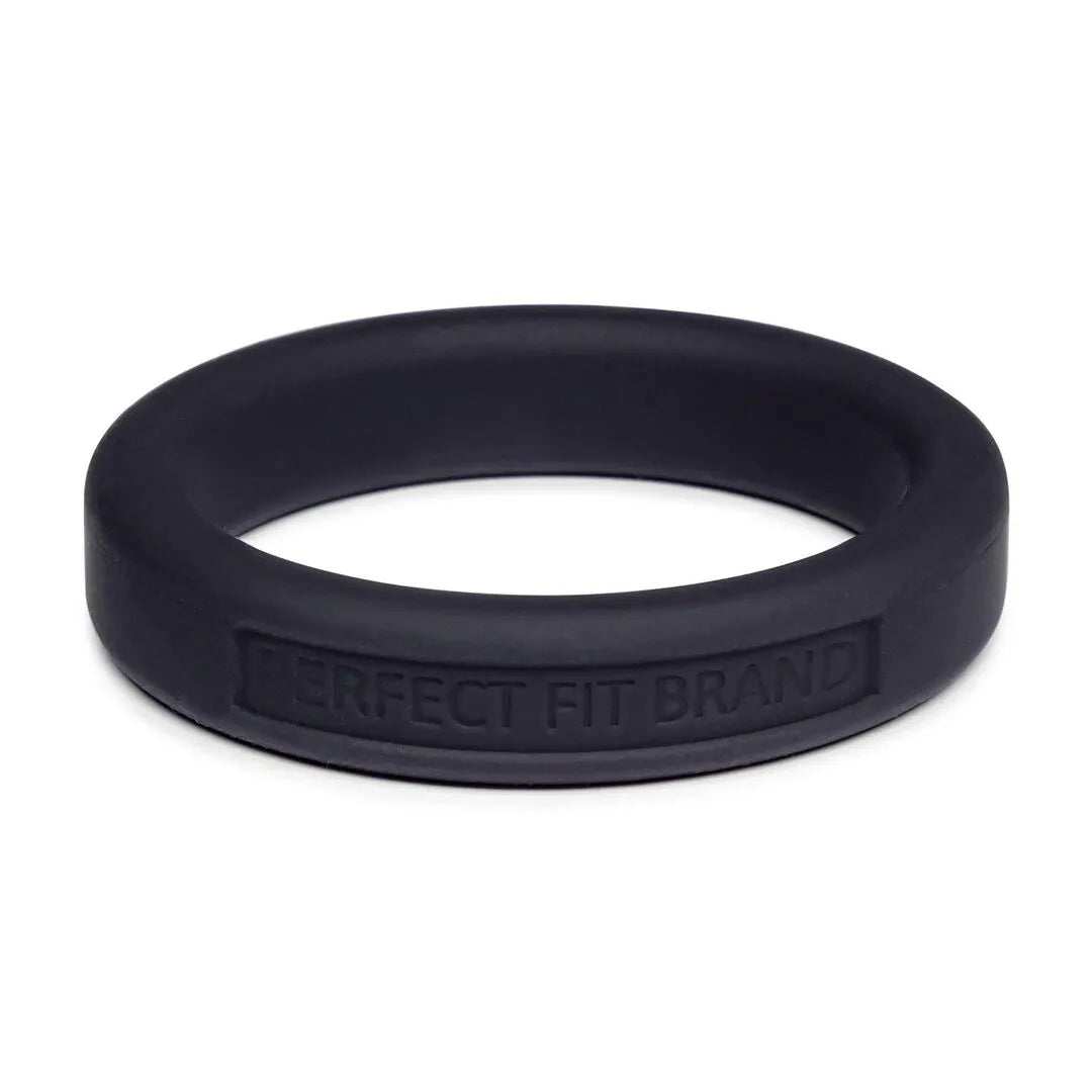 Perfect Fit Hefty Classic Cock Ring 1.75" Black