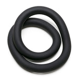 Perfect Fit Wrap Cock & Ball Ring 12" Black