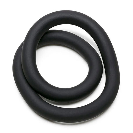 Perfect Fit Wrap Cock & Ball Ring 12" Black