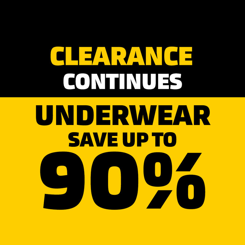 UNDERWEAR CLEARANCE SAVE UP TO 90%