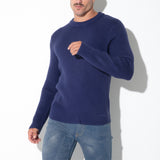 Code 22 Ribbed Sweater Navy