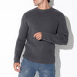 Code 22 Ribbed Sweater Charcoal