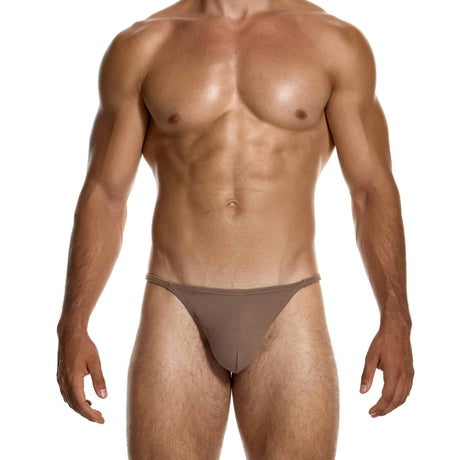 Modus Vivendi Ribbed Cotton Thong Dark Skin