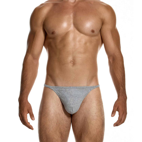Modus Vivendi Ribbed Cotton Thong Grey