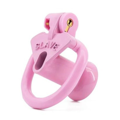 LOCK4D Slave Chastity Cock Cage Pink Small