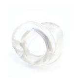 ruff GEAR Snug Tugger Cock and Ball Ring Clear
