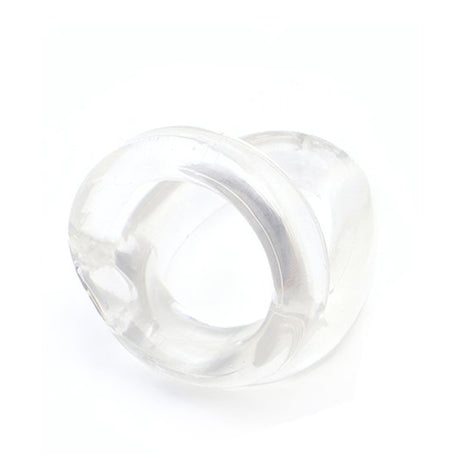 ruff GEAR Snug Tugger Cock and Ball Ring Clear