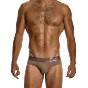 Modus Vivendi Ribbed Cotton Classic Brief Dark Skin