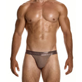 Modus Vivendi Ribbed Cotton Jockstrap Dark Skin