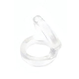 ruff GEAR Snug Tugger Cock and Ball Ring Clear