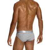 Modus Vivendi Ribbed Cotton Classic Brief Grey