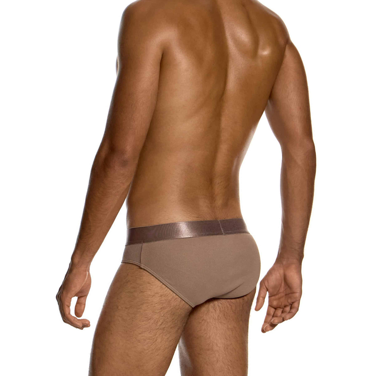 Modus Vivendi Ribbed Cotton Classic Brief Dark Skin