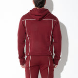 Code 22 Lounge Hoodie Maroon