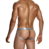 Modus Vivendi Ribbed Cotton Jockstrap Grey