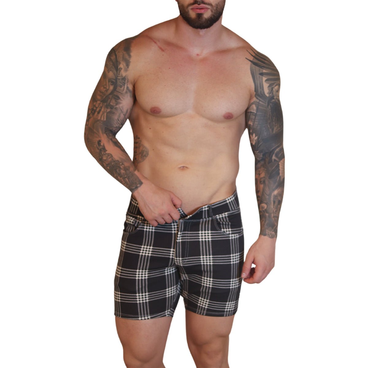 Gigo Oxford Shorts Black