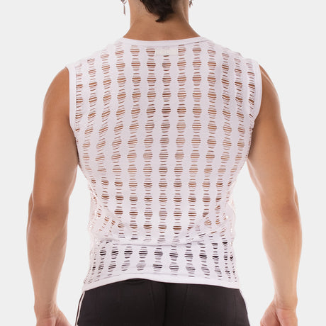 Barcode Berlin Tank Top Vinny White