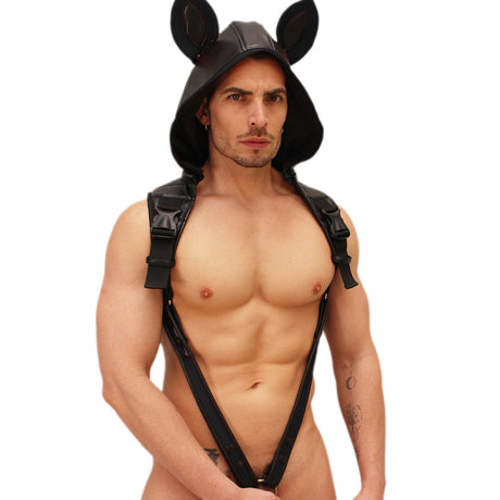 ROK Wild Dog Cockstrap Hood Black