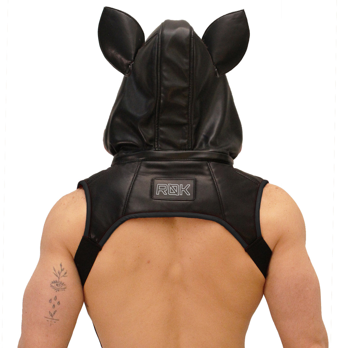 ROK Wild Dog Cockstrap Hood Black