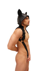 ROK Wild Dog Cockstrap Hood Black