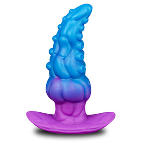 RG Fantasy Tentacle Wireless Heated Silicone Anal Vibrator 6.3 Inch Ice Blue