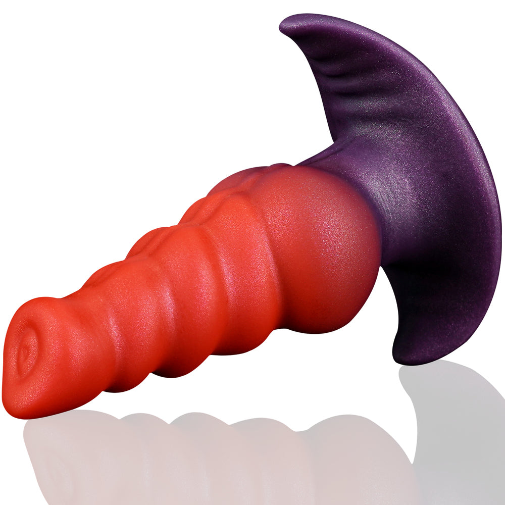 RG Fantasy Thrusting Vibrating Dog Knot Fire 5.3 Inch