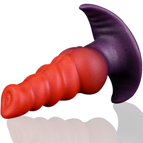 RG Fantasy Thrusting Vibrating Dog Knot Fire 5.3 Inch