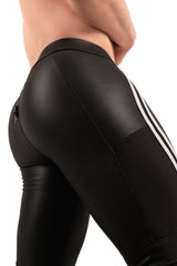 ROK Kinky Zipper Pants Black White