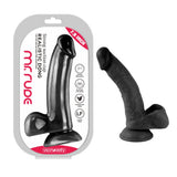 Mr. Rude V2 Realistic Dong 7.9" Black