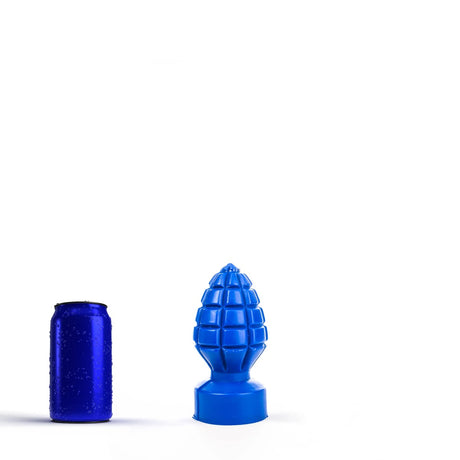 ruff GEAR Grenade Butt Plug 5.5 Inch Blue