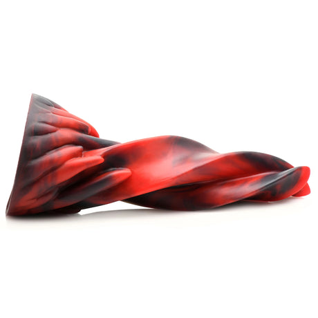 Creature Cocks Hell Kiss Twisted Tongues Silicone Dildo 7.4 Inch