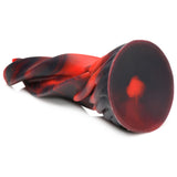 Creature Cocks Hell Kiss Twisted Tongues Silicone Dildo 7.4 Inch